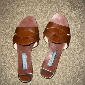 Zara Basic Carmel sandals